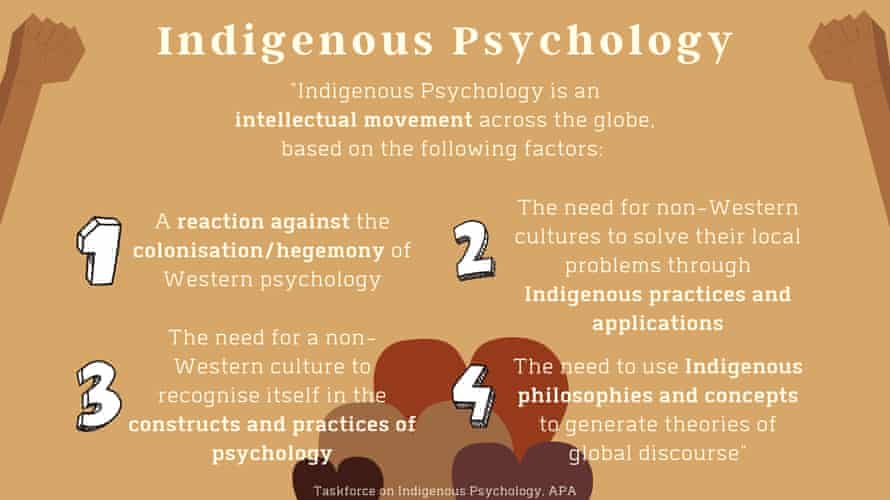 Quotes from the APA Taskforce on Indigenous Psychology.