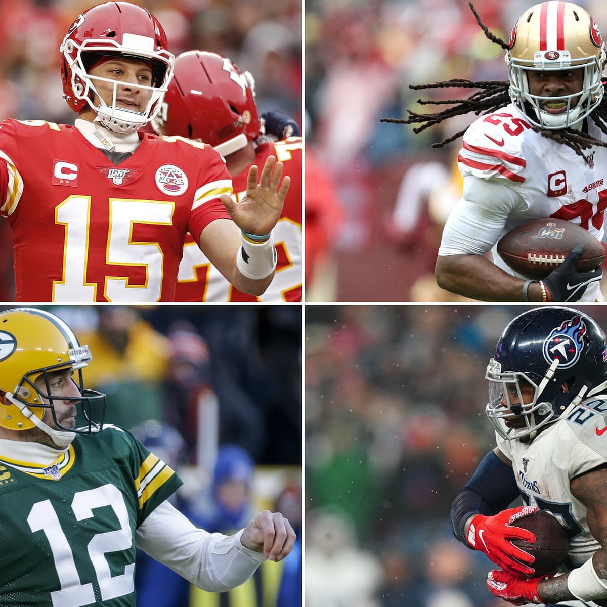 Nfl Conference Championship Picks A Chiefs Packers Super Bowl Sport The Guardian