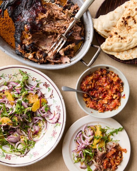 Honey Co's recipe for slow-cooked shredded lamb shoulder