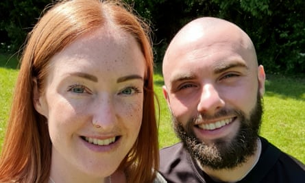 Esther Ghey and her partner, Wes.