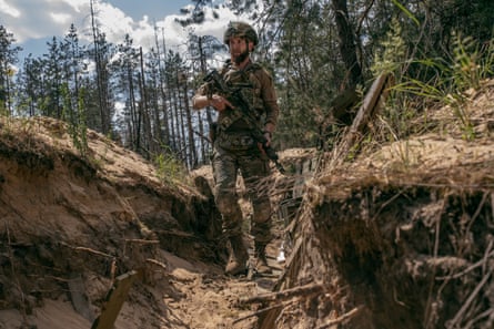 Volodymyr Cherniak, a captain in the national guard.