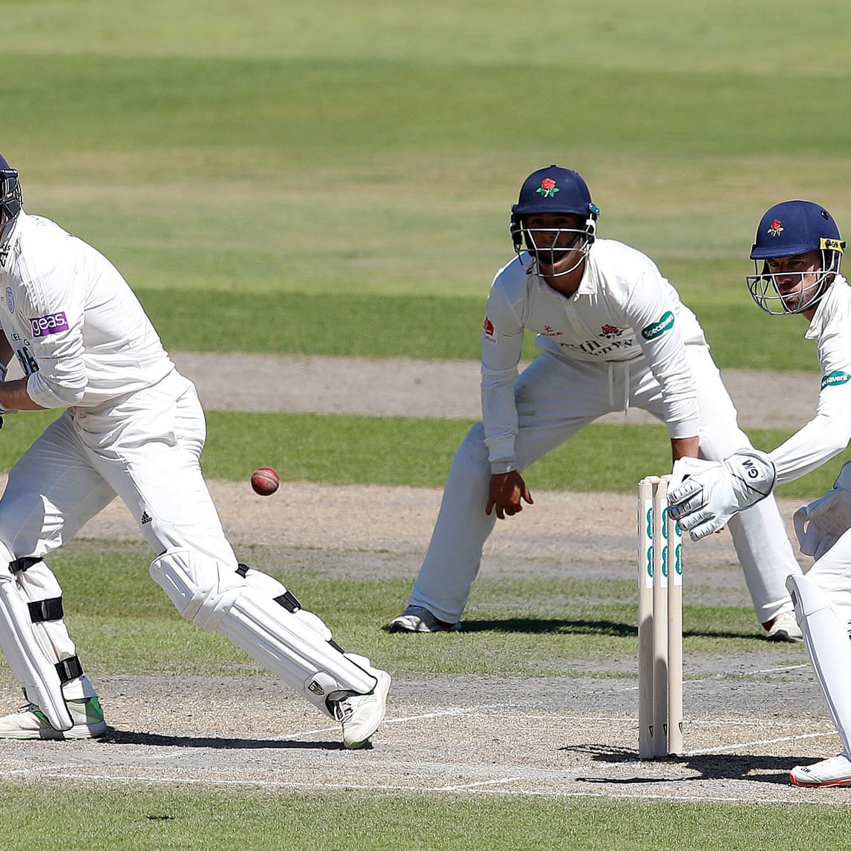 County Cricket Hampshire In Charge Against Lancashire Sea