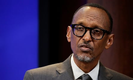 Paul Kagame, president of Rwanda.