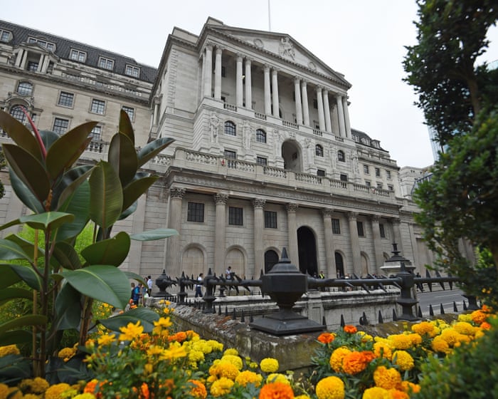 Bank of England expected to leave interest rates on hold as oil and gas prices surge; UK pay growth hits five-year low– business live