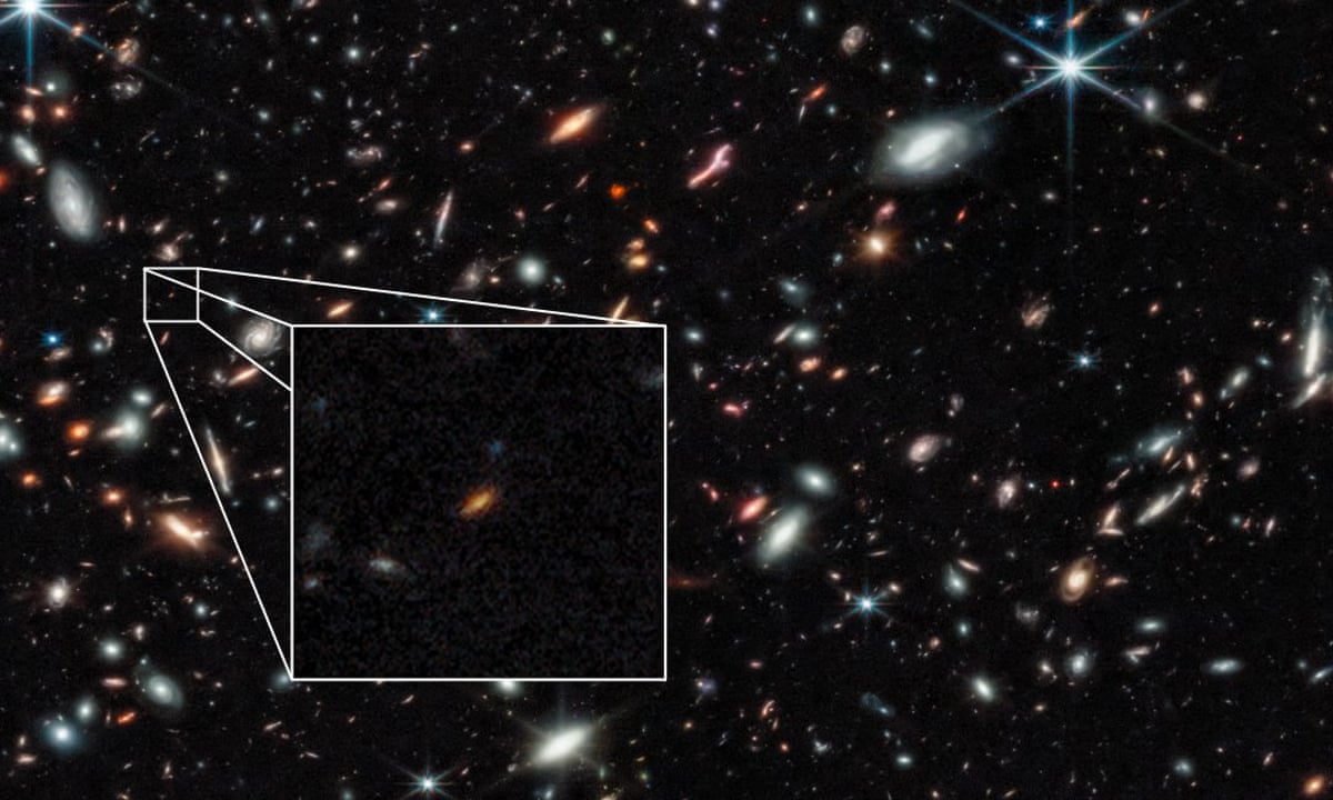 James Webb telescope finds two of the oldest and most distant galaxies ever seen | James Webb space telescope | The Guardian