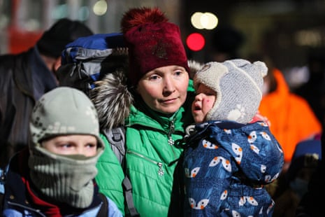 People evacuated from Donbas arrived in Nizhny Novgorod, Russia, today.