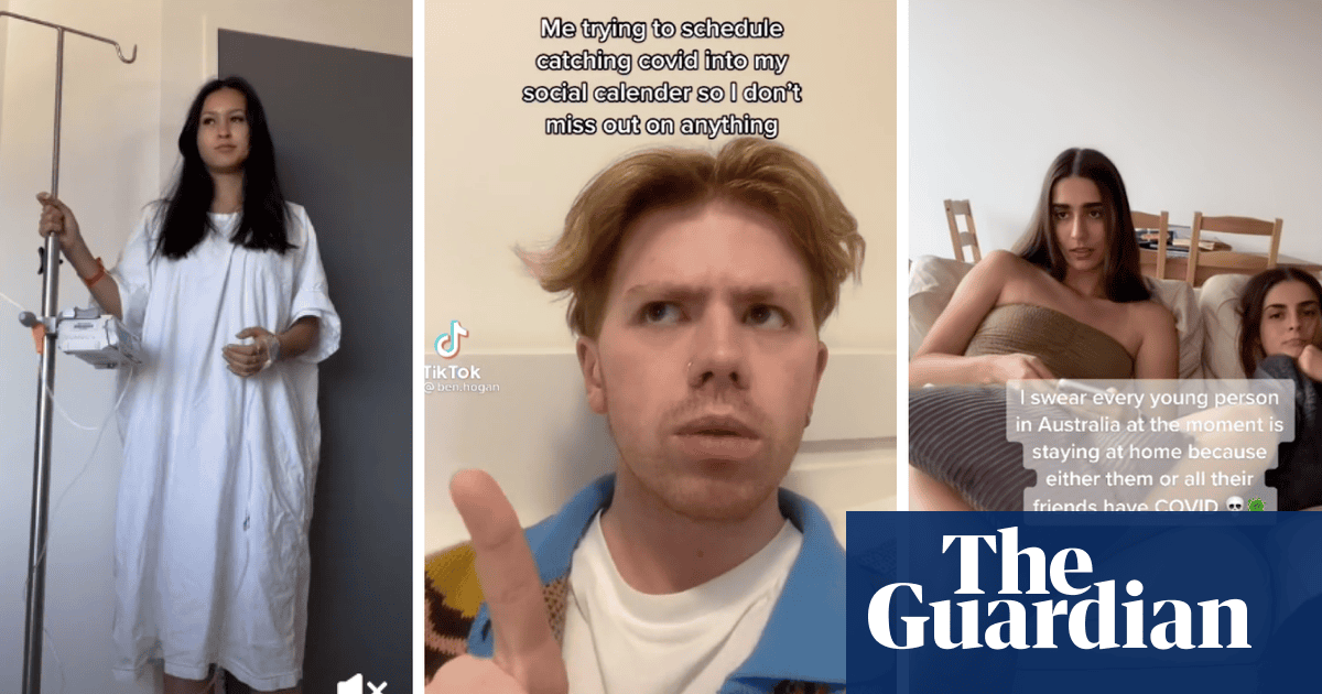 Young Australians’ experiences of Covid go viral on Tiktok – video