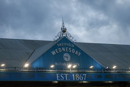 A general view inside Hillsborough during the Championship match between Sheffield Wednesday and Watford