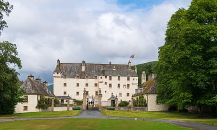 The front of Traquair House