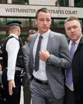 Footballer John Terry.