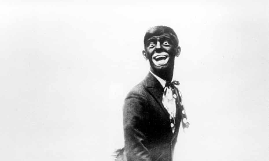 Cantor<br>FILE - This 1920s image shows comedian Eddie Cantor wearing blackface while performing “If You Knew Susie.” Blackface minstrelsy is considered by some to be the first uniquely American form of entertainment. White men would darken their faces to create caricatures of black people, including large mouths, lips and eyes, woolly hair and coal-black skin. (AP Photo/File)