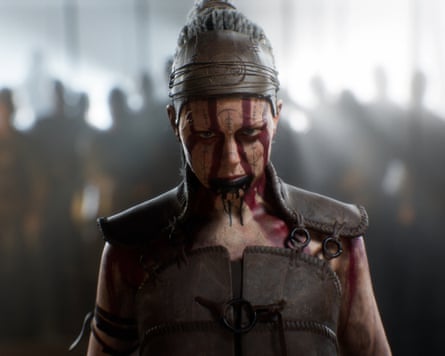 A screengrab from the game Hellblade 2.