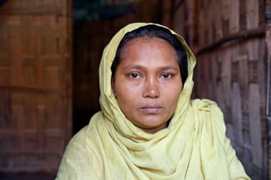 Traditional birth attendant Sayeda Khatun at a house in Cox’s Bazar