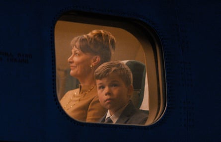 Kelly Eviston-Quinnett and Clark Shotwell in Propeller One-Way Night Coach.