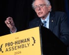 Congress has been ‘asleep at the wheel’ over AI, says Bernie Sanders – US politics live