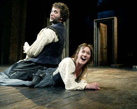 Jasper Britton and Alexandra Gilbreath in Greg Doran’s production for the RSC.