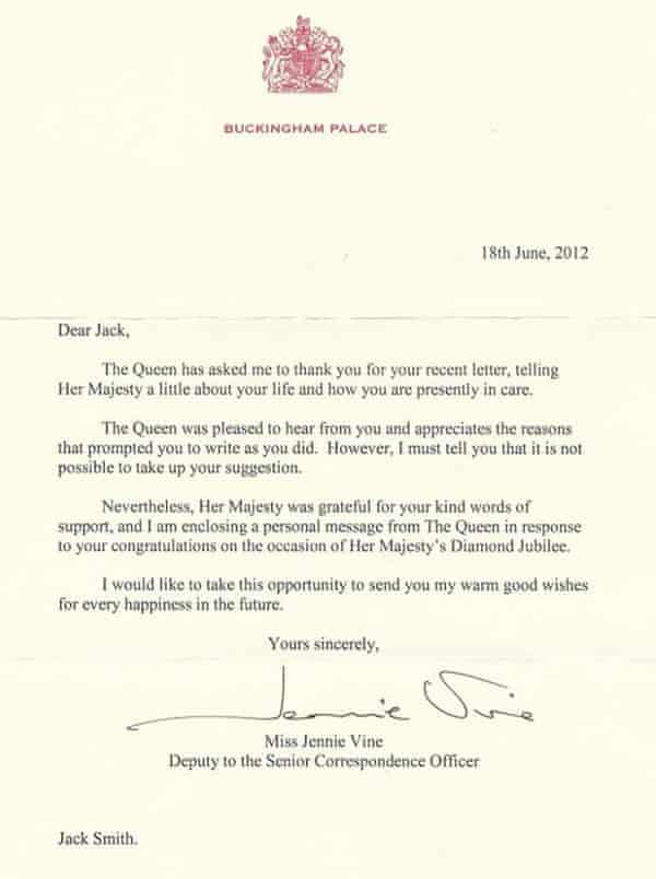 Why I Asked The Queen To Adopt Me Social Care Network The Guardian