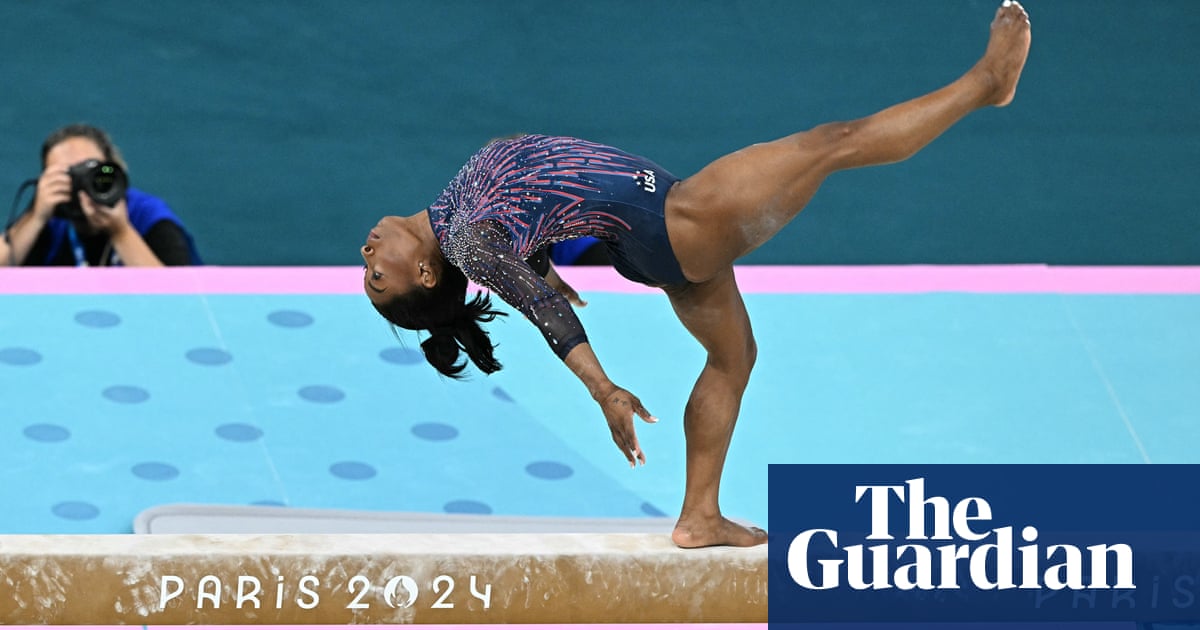 Simone Biles in Paris Games