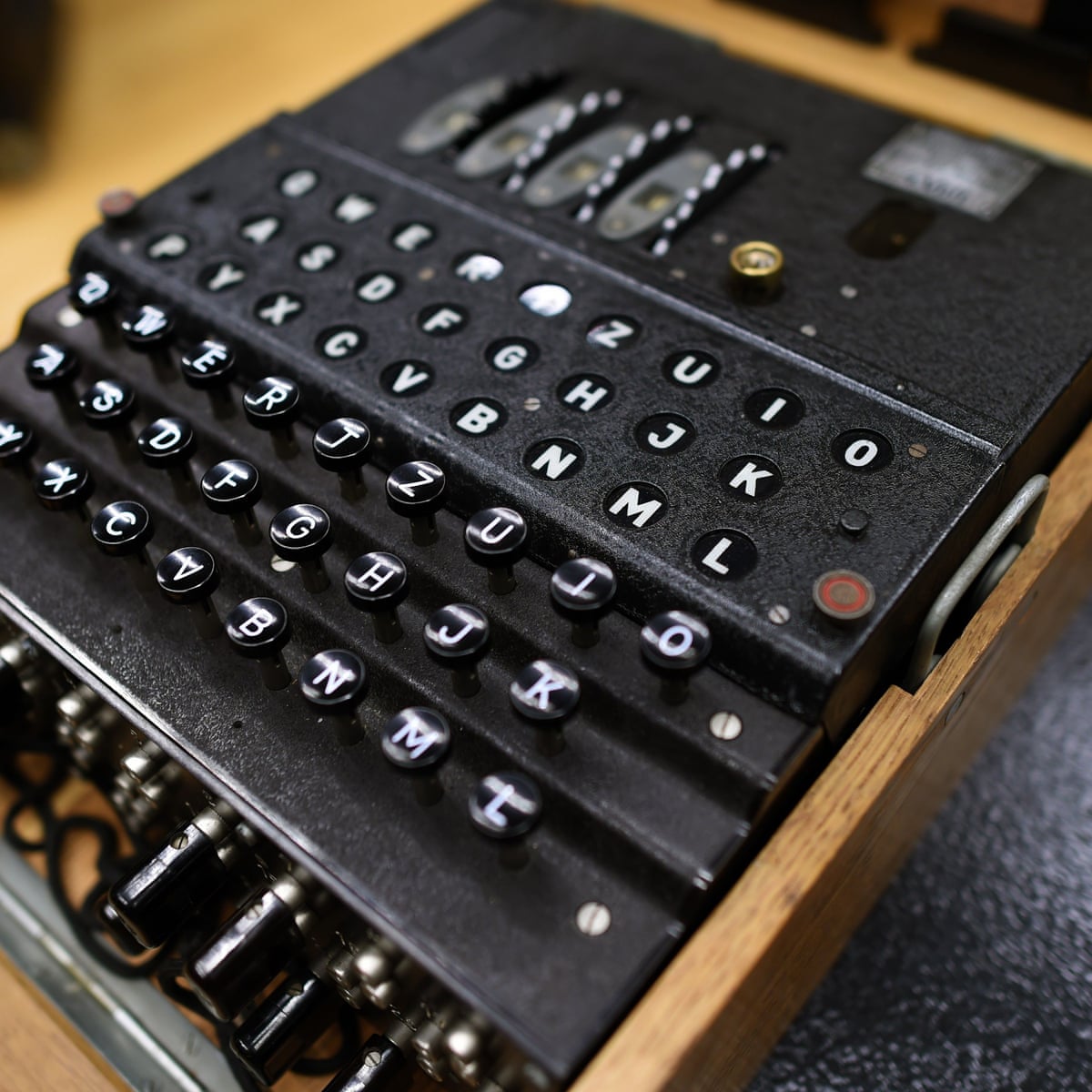 Rare Nazi Enigma Machine Sold At Auction For World Record 365 000 Second World War The Guardian Rare Nazi Enigma Machine Sold At Auction For World Record 365 000 Second World War The Guardian