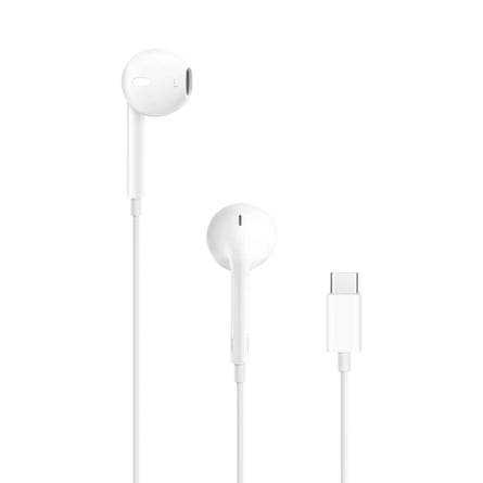 Apple EarPods with Remote and Mic, USB-C, 2023, White