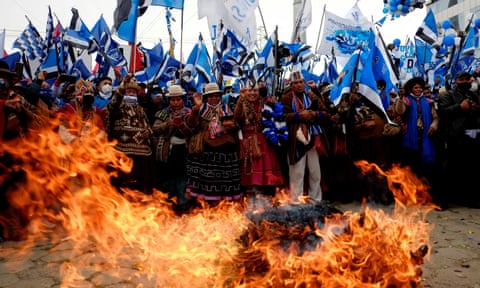 Evo Morales Movement Toward Socialism party headquarters