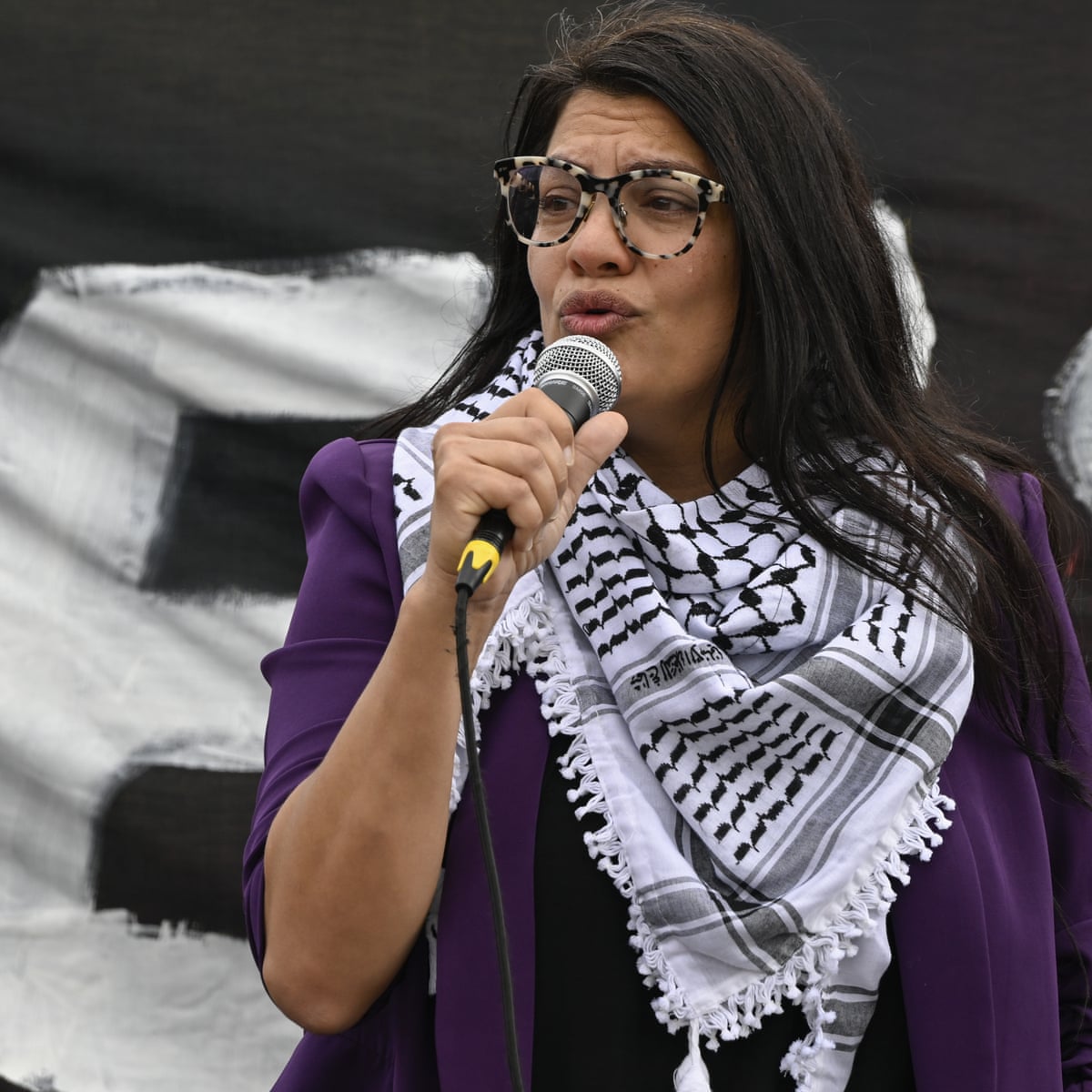 Congresswoman Rashida Tlaib tells fellow Democrats: reject Biden