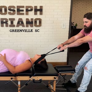 Dr Joseph Cipriano at work.