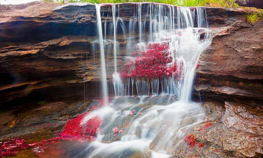 Cano cristales waterfall