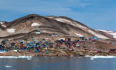 The Inuit settlement of Ittoqqortoormiit, Greenland.