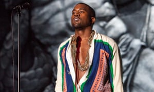 Kanye West at Coachella in 2011.