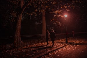 One of a series of photographs by Sarah Lee of London's winter nights