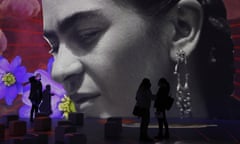 Visitors to the the exhibition Frida Kahlo: The Life of an Icon in Barcelona last year.