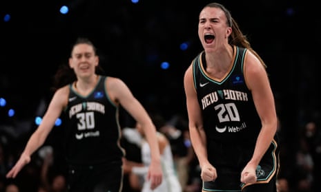 WNBA finals Game 5: New York Liberty beat Minnesota Lynx in OT to win first title – as it happened | WNBA | The Guardian
