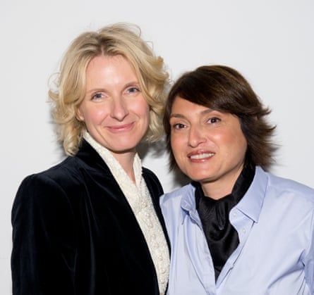 Elizabeth Gilbert and Rayya Elias at an event in New York in 2014.