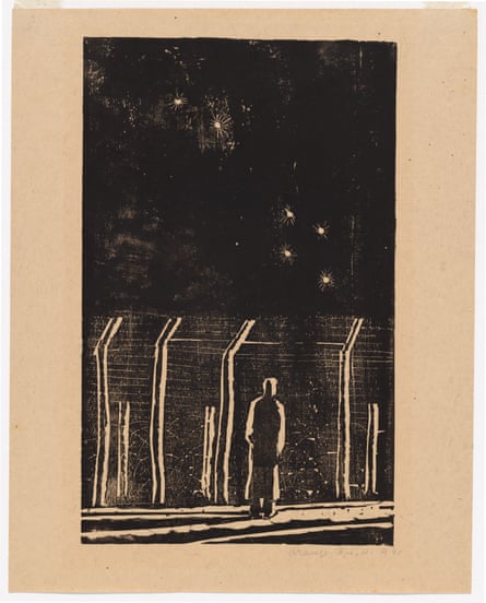Internment camp, Orange, N.S.W, 1941, National Gallery of Australia, Kamberri/Canberra, gift of Olive Hirschfeld 1979, © Estate of Ludwig Hirschfeld-Mack