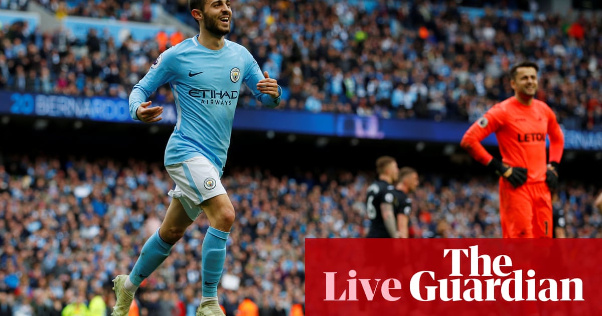 Manchester City 5-0 Swansea: Premier League — as it happened