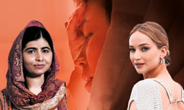 Malala Yousafzai and Jennifer Lawrence, co-producers of Bread & Roses.