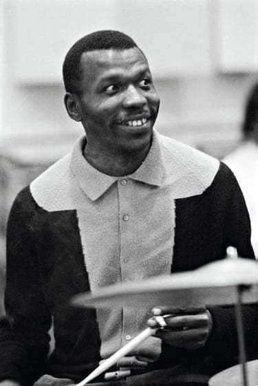 ‘Elvin Jones had a beautiful smile and a forbidding glare. Among the greatest drummers of the 20th century, Jones revolutionised the notion of swing. His most important collaboration was with saxophonist John Coltrane, with whom he played for five years in the early ‘60s. The classic Coltrane band’s albums – including My Favourite Things, Impressions, Crescent and A Love Supreme – can be viewed as a soundtrack to the era’