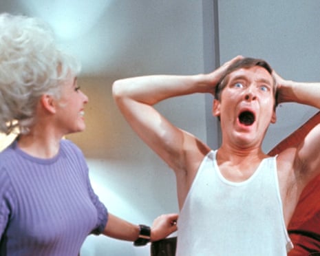 Rude health … Carry on Doctor with Barbara Windsor and Kenneth Williams.