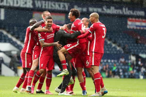 West Brom 1 2 Liverpool Premier League As It Happened Football The Guardian