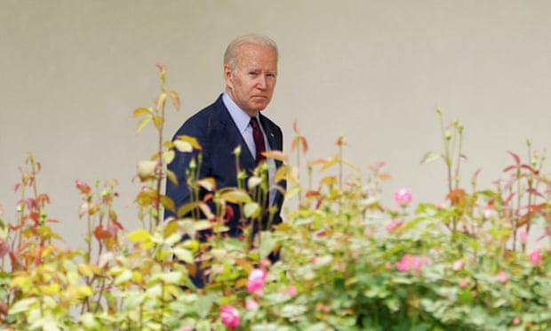 President Biden departs the White House in Washington