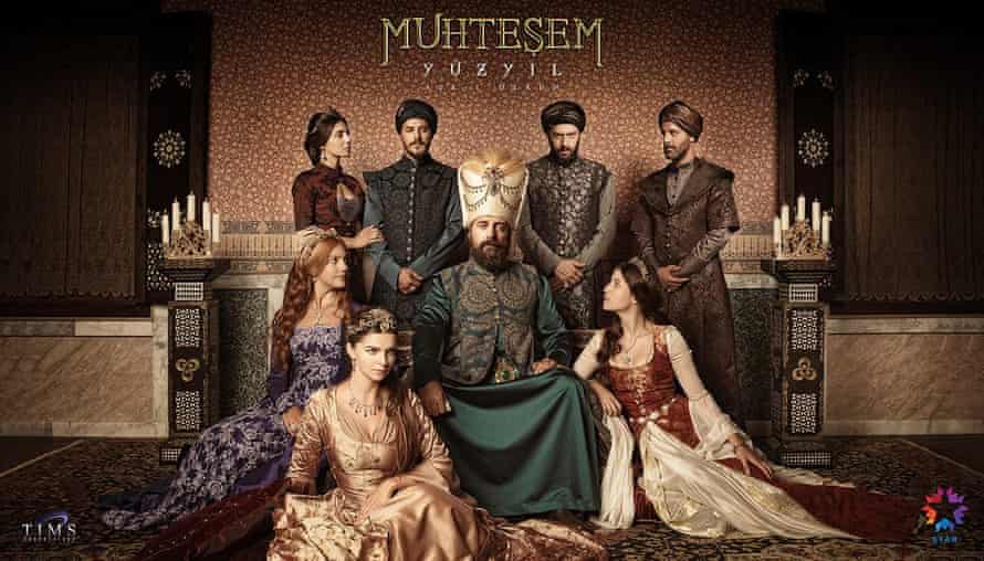 Image publicitaire pour l'émission télévisée Muhteşem Yüzyıl (Magnificent Century).