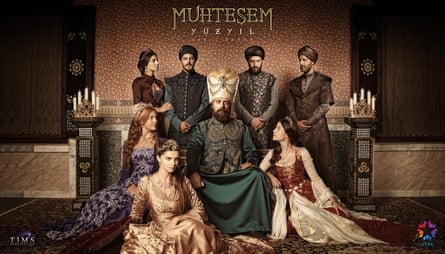 Publicity image for TV show Muhteşem Yüzyıl (Magnificent Century).