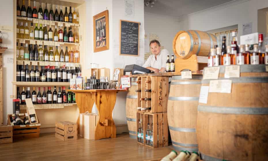 Andrew Chiverton, owner of The Crafty Pint on West Street, Midhurst, Sussex.