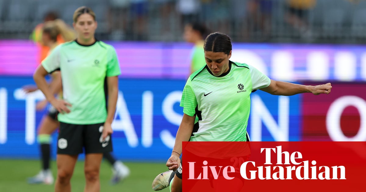 China v Australia: Women’s Asian Cup 2026 semi-final – live