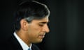 Rishi Sunak at the Conservative Party's general election manifesto launch on Tuesday.