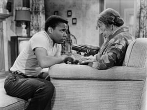 Johnny Nash and Estelle Hemsley in the 1959 film Take A Giant Step