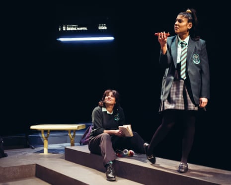 Safiyya Ingar and Anoushka Chadha in Two Billion Beats at the Orange Tree.