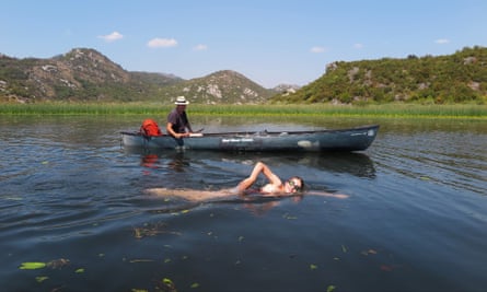 Canoeing and camping Montenegro