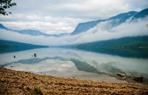 Bohinj lake, Slovenia.